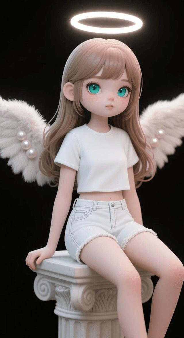 image-effects/angel-figurine