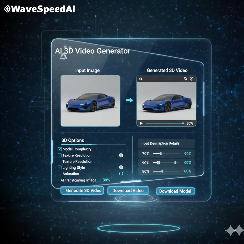 Ai 3d Video Generator
