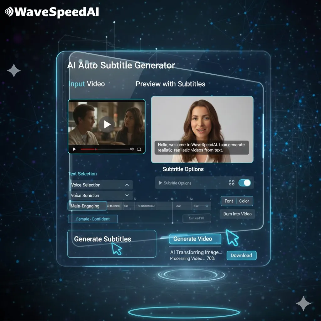 Auto Subtitle Generator